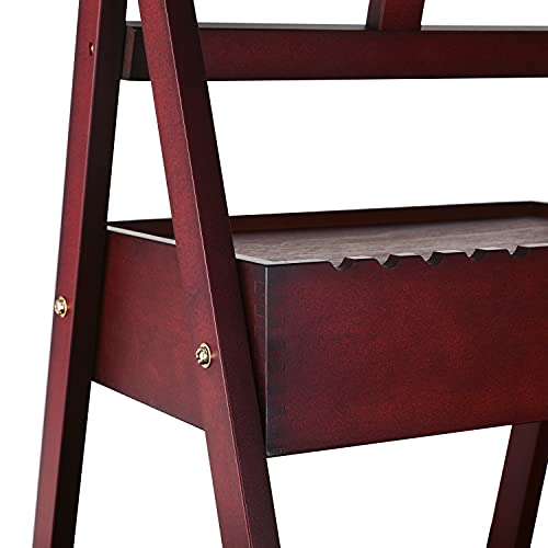 MEEDEN Studio Wooden Easel for Painting, Forward Tilt Beechwood Easel, Adjustable H-Frame Floor Easel Stand with Large Storage Drawer, Professional Art Easel for Artists & Beginners, Max Canvas to 37"