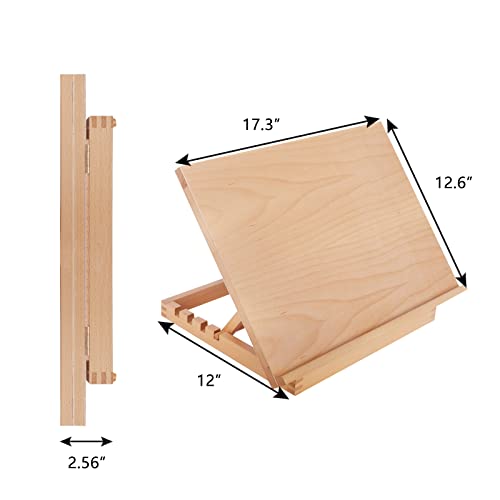 Vencer Large Adjustable Wood Artist Drawing & Sketching Board,VDB-001
