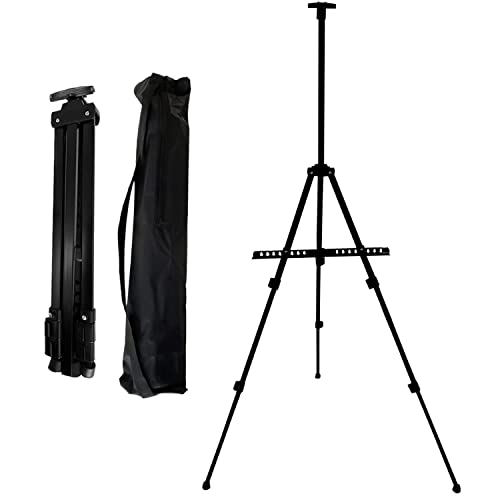 Studio Easel Artist Art Craft Disaplay for Drawing Board Artist Sketching Painting Display Easel Stand (Metal Easel 160CM)