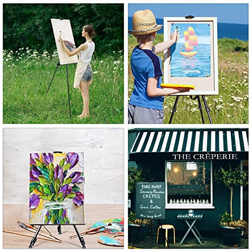 Studio Easel Artist Art Craft Disaplay for Drawing Board Artist Sketching Painting Display Easel Stand (Metal Easel 160CM)