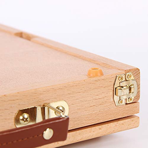 Desk Easel - Table Desk Top Easel Box with Art Supply Storage Drawer, Adjustable Easel for Painting, Drawing & Sketching