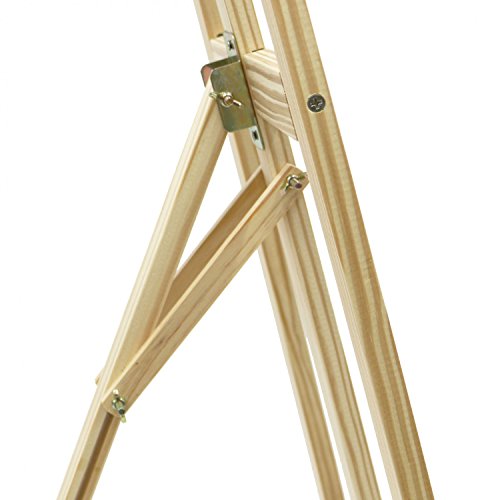 Oypla 5ft 1500mm Wooden Pine Tripod Studio Canvas Easel Art Stand