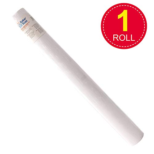 Baker Ross AR498 Blank Roll of 2 M Canvas Perfect for Painting and Artist Work, White