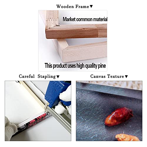 Piy Painting Buddha Modern Canvas Painting Wall Art For Home Decor Buddha Figure Print On Canvas Lotus Flower Pray for Peace Artwork Waterproof Stretched and Framed For Room Christmas Gift 30x40cm