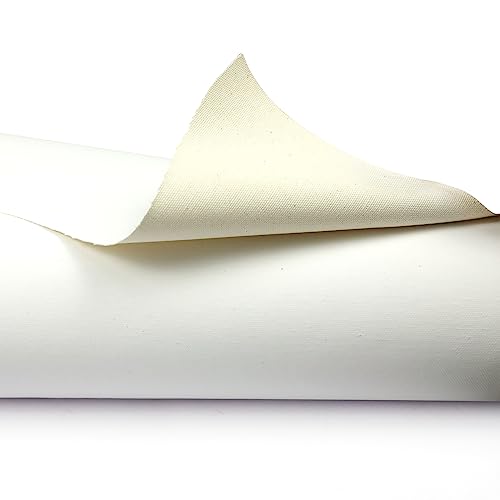 EXERZ Cotton Canvas Roll 76cm X 10M, 330gsm - Acrylic Painting, Oil Painting, Inkjet Printing (Cotton)