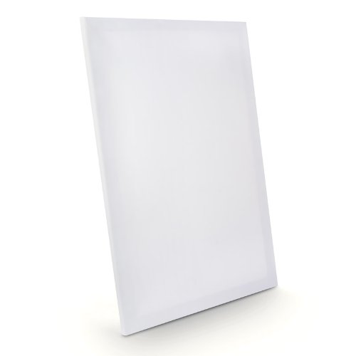 Blank Canvas Stretched on Frame White 40 x 60 cm