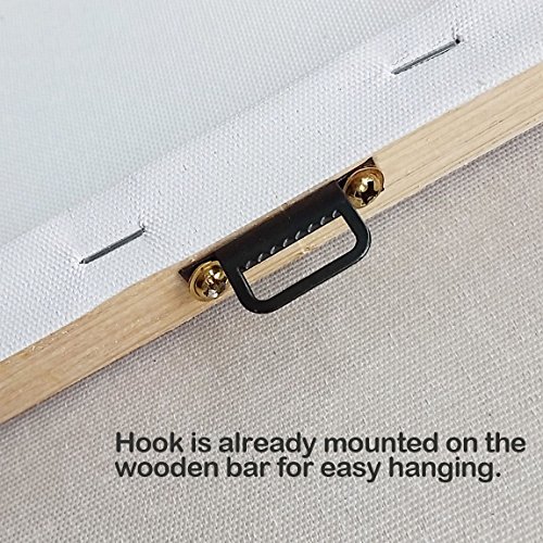 Wieco Art - Modern Giclee Canvas Prints Stretched Artwork Abstract Space Black and White Pictures to Photo Paintings on Canvas Wall Art for Home Office Decorations Wall Decor 4pcs/set