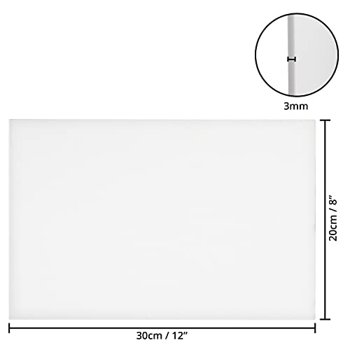 Belle Vous 14 Pack Blank Canvas - 20 x 30cm (8 x 12 inches) - Pre Stretched Canvas Panel Boards - Suitable for Acrylic and Oil Painting Also for Sketching and Drawing