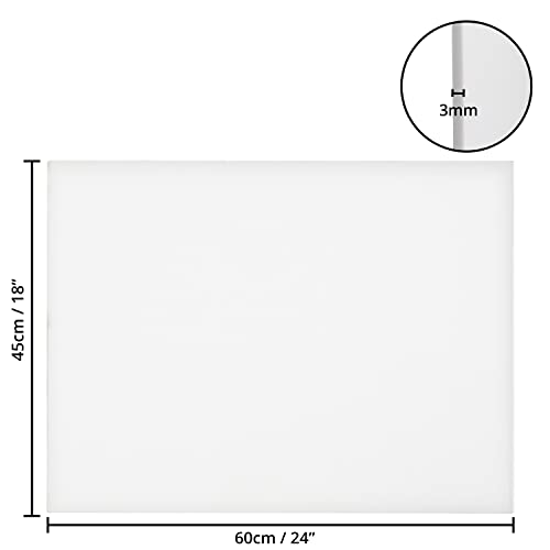 Belle Vous 7 Pack Canvases - Primed Canvas for Painting 45 x 60cm (18 x 24 inches) - Blank Canvas Panels - Artist Canvas Board - White Cotton Canvas Suitable for Acrylic, Oil Painting, Sketching