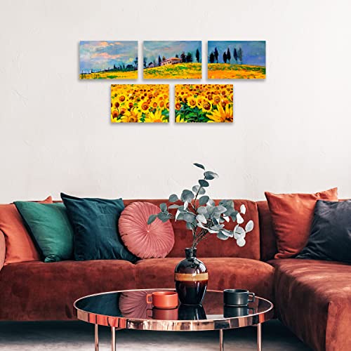 Belle Vous 14 Pack Blank Canvas - 20 x 30cm (8 x 12 inches) - Pre Stretched Canvas Panel Boards - Suitable for Acrylic and Oil Painting Also for Sketching and Drawing