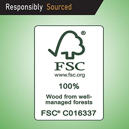 ArtGeo 30cm x 30cm (11 ¾" x 11 ¾") FSC, Stretched Art Canvas, Pack of 3 100% Plastic Free Packaging