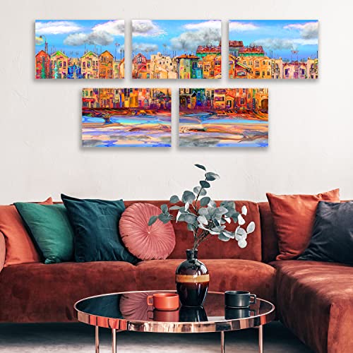 Belle Vous 7 Pack Canvases - Primed Canvas for Painting 45 x 60cm (18 x 24 inches) - Blank Canvas Panels - Artist Canvas Board - White Cotton Canvas Suitable for Acrylic, Oil Painting, Sketching