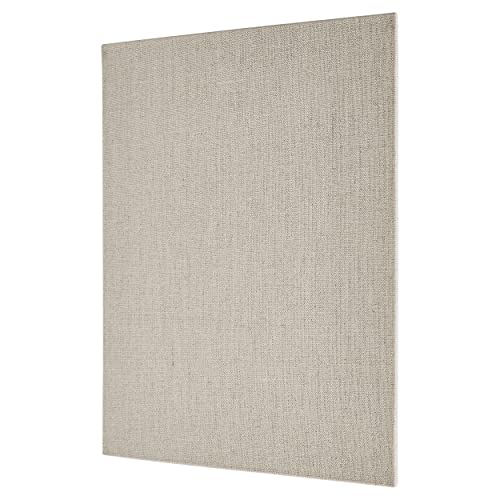Pebeo Natural Linen Canvas Boards,Brown,30 x 30 cm