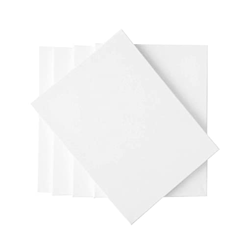 YORKING A3 Framed Pre-Stretched Canvas Panels, 6pcs 30X40cm Artist Blank Canvas Panels Board White 100% Cotton Canvases for Painting Canvas Board for Students, Beginners,artist