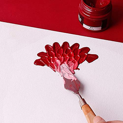 YORKING A3 Framed Pre-Stretched Canvas Panels, 6pcs 30X40cm Artist Blank Canvas Panels Board White 100% Cotton Canvases for Painting Canvas Board for Students, Beginners,artist