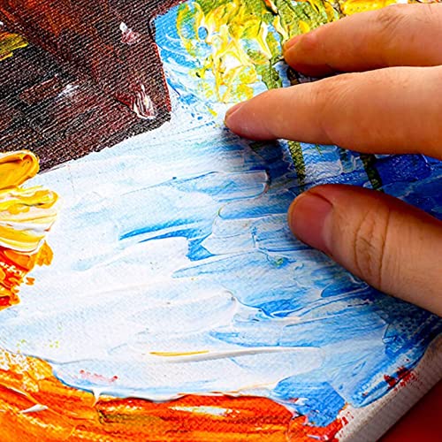 YORKING A3 Framed Pre-Stretched Canvas Panels, 6pcs 30X40cm Artist Blank Canvas Panels Board White 100% Cotton Canvases for Painting Canvas Board for Students, Beginners,artist