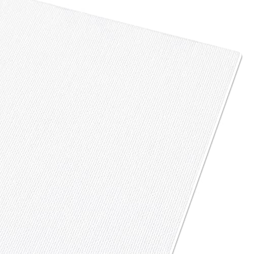 Amazon Basics Painting Canvas Panels, 12 Pack, White, 7 in x 5 in