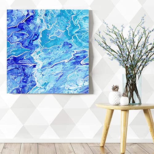 Supernic10PCS 20x20cm Blank Artist Canvas Art Board Plain Painting Stretched Framed for Painting Enthusiast