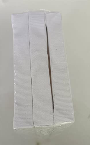 MIAHART 6 Pcs 4"x4"Mini Stretched Canvas White Blank Canvas 10x10cm Art Canvases Boards for Acrylic Oil Painting and Decorating(10x10cm)