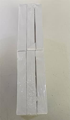 MIAHART 6 Pcs 4"x4"Mini Stretched Canvas White Blank Canvas 10x10cm Art Canvases Boards for Acrylic Oil Painting and Decorating(10x10cm)