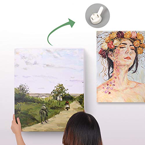 HOTOOLME 12 Pack Canvas for Painting Blank Canvases for Art Board Frame Panels Cotton Canvases for Acrylic Painting Oil Painting