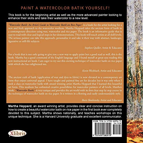 Watercolor Batik: An Artist's Guide to Watercolor Batik on Rice Paper