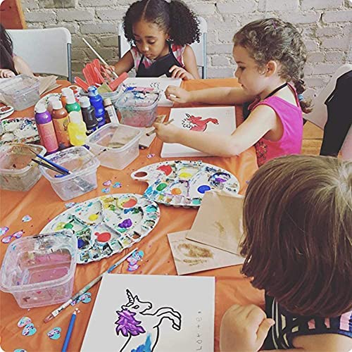 HOTOOLME 12 Pack Canvas for Painting Blank Canvases for Art Board Frame Panels Cotton Canvases for Acrylic Painting Oil Painting