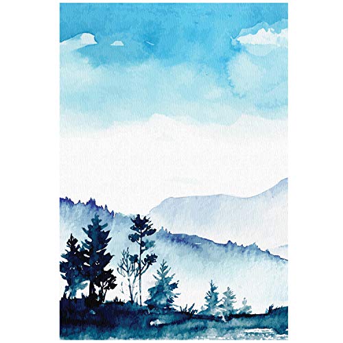 Belle Vous White A2 Watercolour Paper (50 Sheets) 200 GSM Cold Press Water Colour Painting Sheets - Suitable for Beginners to Expert Painters
