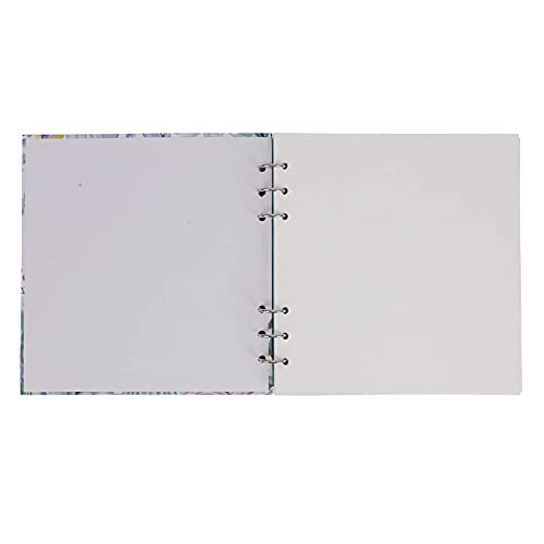 Artist Watercolor Paper Sketch Book Square Spiral Notebook with Premium Thick Paper Cold Pressed Refillable Square Spiral Notebook Art Painting Drawing Pad for Watercolour Techniques and Mixed Media