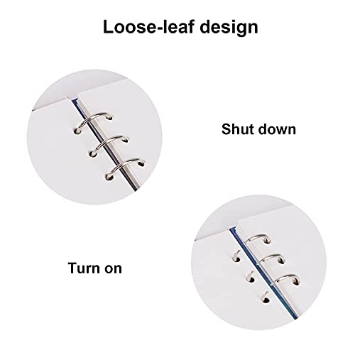 Artist Watercolor Paper Sketch Book Square Spiral Notebook with Premium Thick Paper Cold Pressed Refillable Square Spiral Notebook Art Painting Drawing Pad for Watercolour Techniques and Mixed Media