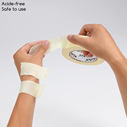 MEEDEN 10 Pack Artist Tape 0.75" with Total 1804.5FT (550m) Art Tape Beige Acid -Free, Easy to Peel Off, Ideal for Painting, Drafting, Canvas,Paper, Watercolor, Oil, Acryclic, Gouche