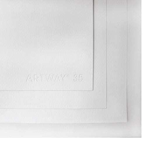 Artway ‘35’ Watercolour Paper - A2 Cold Pressed - 300gsm, White