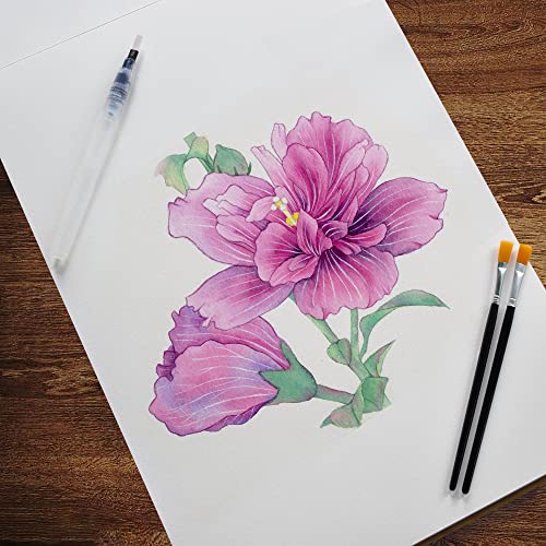 PENCILMARCH Watercolour Paper 300gsm A4 Water Colour Art Pad 30 Sheets Watercolor Sketchbook for Artist Student Kids Landscape Painting, Drawing and Sketching - Pack of 1