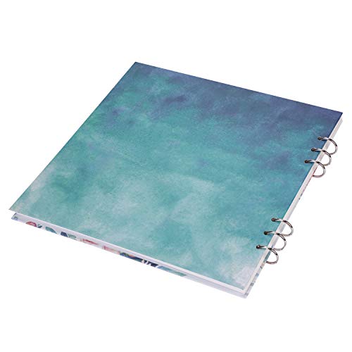 Art Paper Artist Watercolor Paper Pad Pro Sketch Book Square Spiral Notebook Cold Pressed Acrylic Paper Refillable Oil Paint Pad for Watercolour Drawing Painting