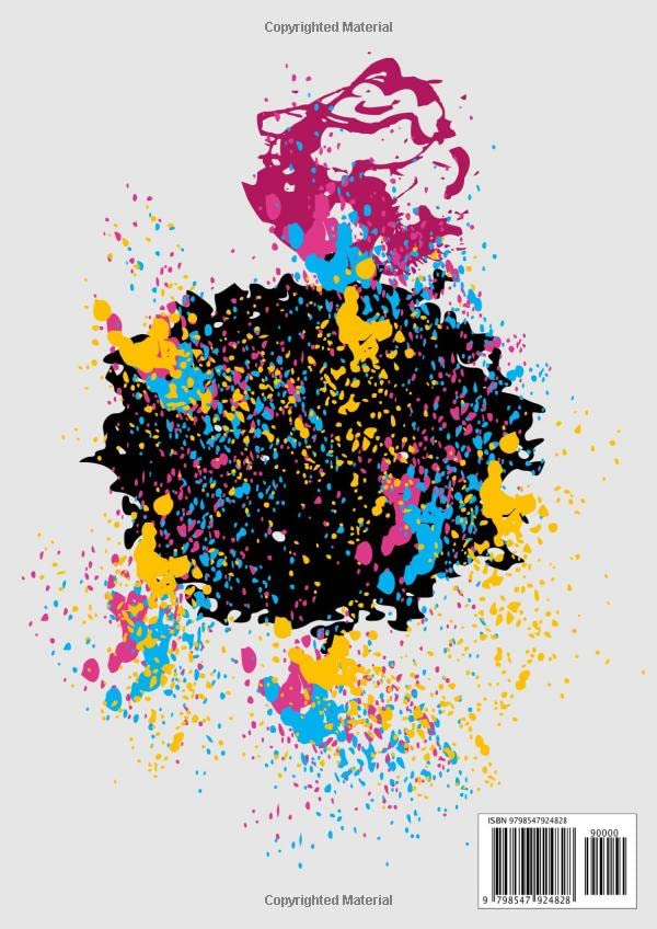 Drawing Pad for Kids: Plain Sketchbook, Children Colouring Book, Art and Craft Paper | Blank Doodle Scribble Notepad, Sketch Pad | A4 90 GSM 110 Pages/55 Sheets