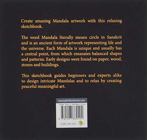 Mandala Sketchbook: Guided Activity Book To Create Your Own Unique Designs