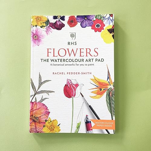 RHS Flowers The Watercolour Art Pad
