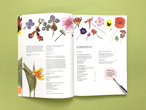 RHS Flowers The Watercolour Art Pad