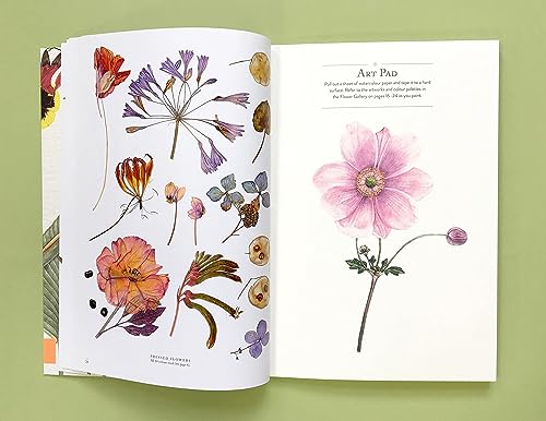 RHS Flowers The Watercolour Art Pad