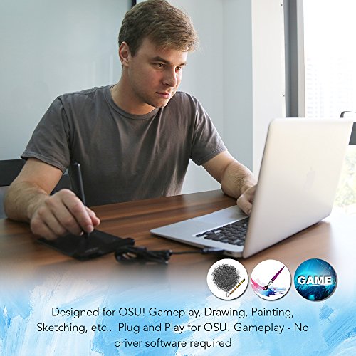 XP-PEN G430S Graphics Tablet 4x3 inch for osu! Art Design Pen Drawing Tablet Black