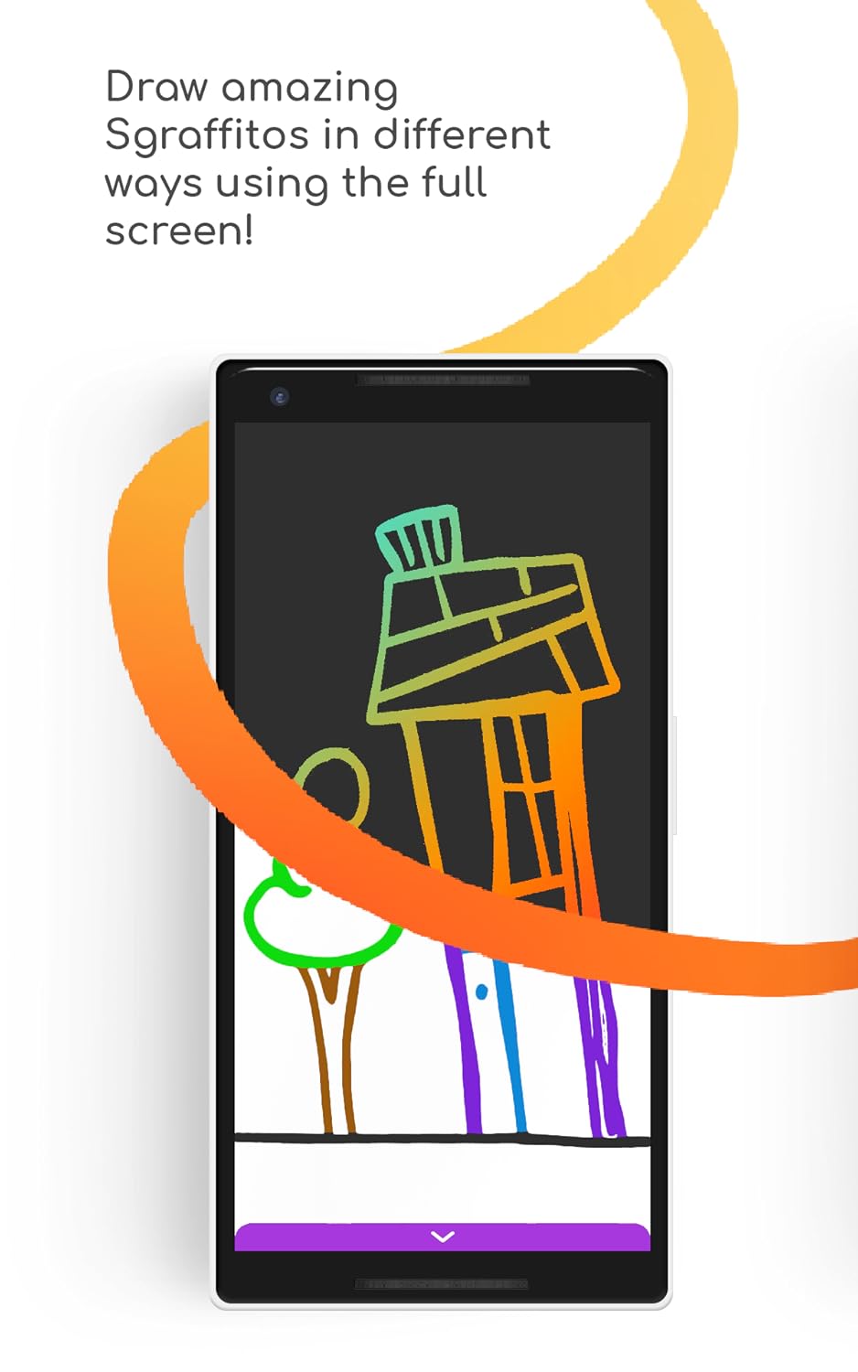 Art set 4 Sgraffito - Digital art drawing pad easier than procreate and iartbook. Choose between the whiteboard or blackboard sketchbook painter.