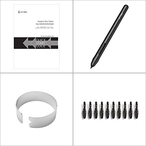 XP-PEN G430S Graphics Tablet 4x3 inch for osu! Art Design Pen Drawing Tablet Black