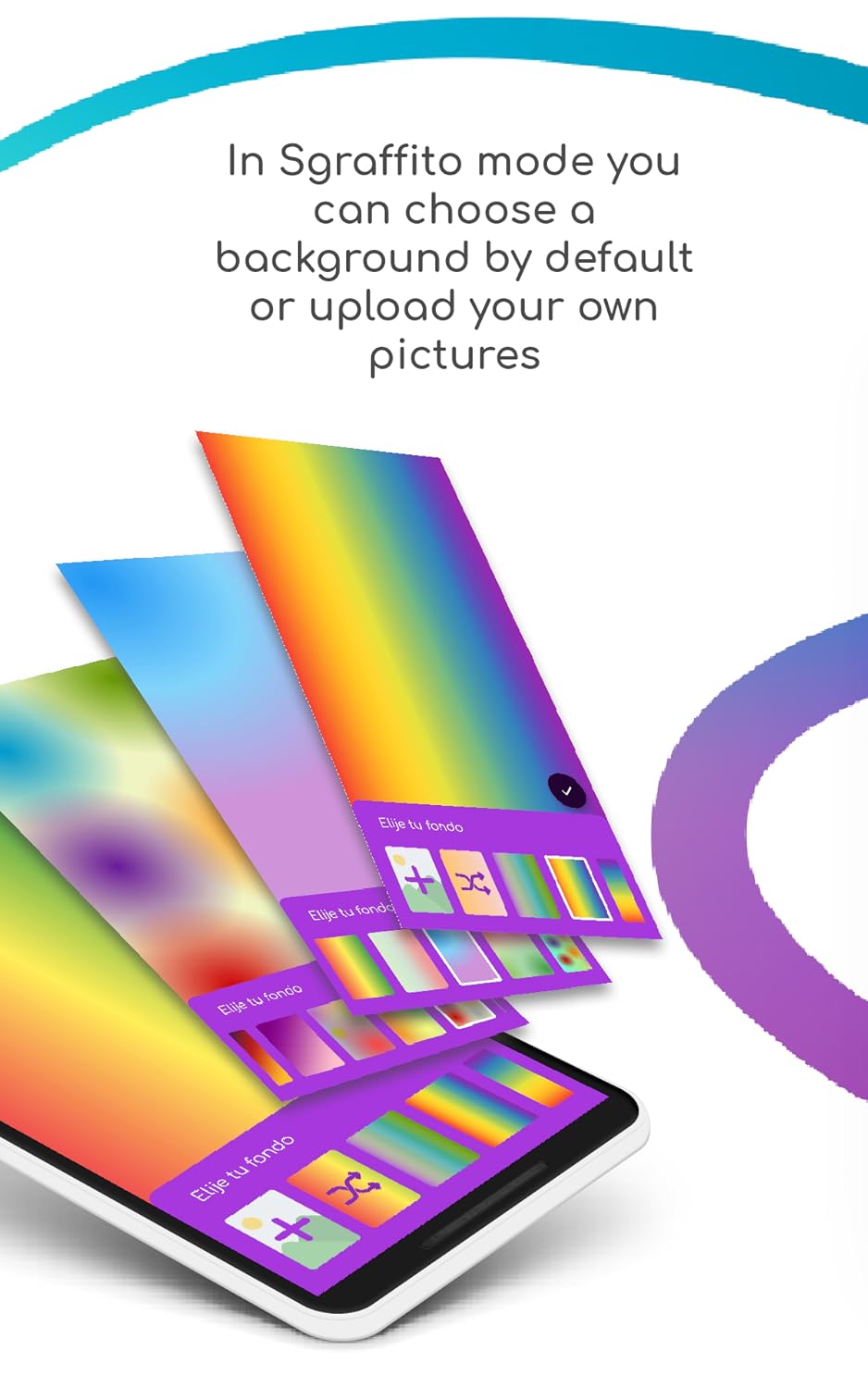 Art set 4 Sgraffito - Digital art drawing pad easier than procreate and iartbook. Choose between the whiteboard or blackboard sketchbook painter.