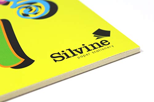 Silvine A4 Children's Value Drawing Pad. 20 sheets of 80gsm Bulky Drawing Paper (210 x 297mm)