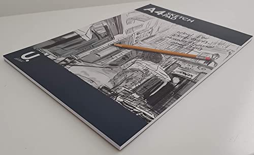 A4 Sketch Pad White Paper Book Drawing Doodling Artist Sketching Art Craft
