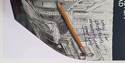 A4 Sketch Pad White Paper Book Drawing Doodling Artist Sketching Art Craft