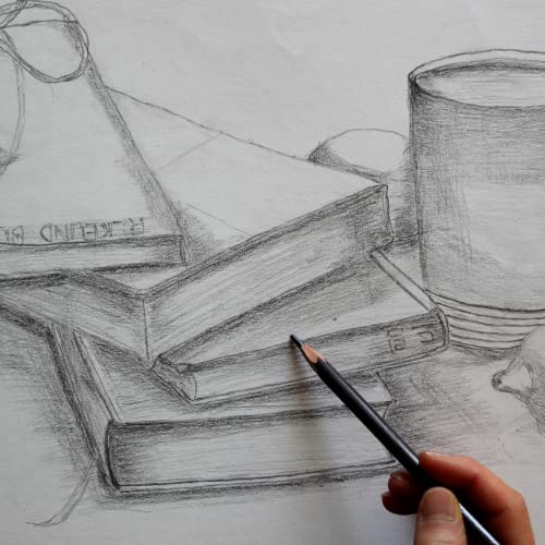 Fairfax & Co Artist Sketch Pad | A4 Paper Art Sketchbook 40 Sheets (160 GSM) Acid Free Drawing Paper Cartridge Paper with Premium Quality Mixed Media Use Art Supplies for Students and Adults