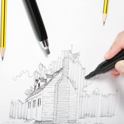 Fairfax & Co Artist Sketch Pad | A4 Paper Art Sketchbook 40 Sheets (160 GSM) Acid Free Drawing Paper Cartridge Paper with Premium Quality Mixed Media Use Art Supplies for Students and Adults