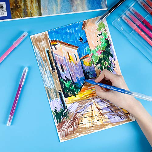 TBC Sketch Book A5 Spiral Bound Sketchbook Blank Drawing Books 200 Pages (100 Sheets) Art Paper Sketching Pad for Kids Professional Adults Beginners Children