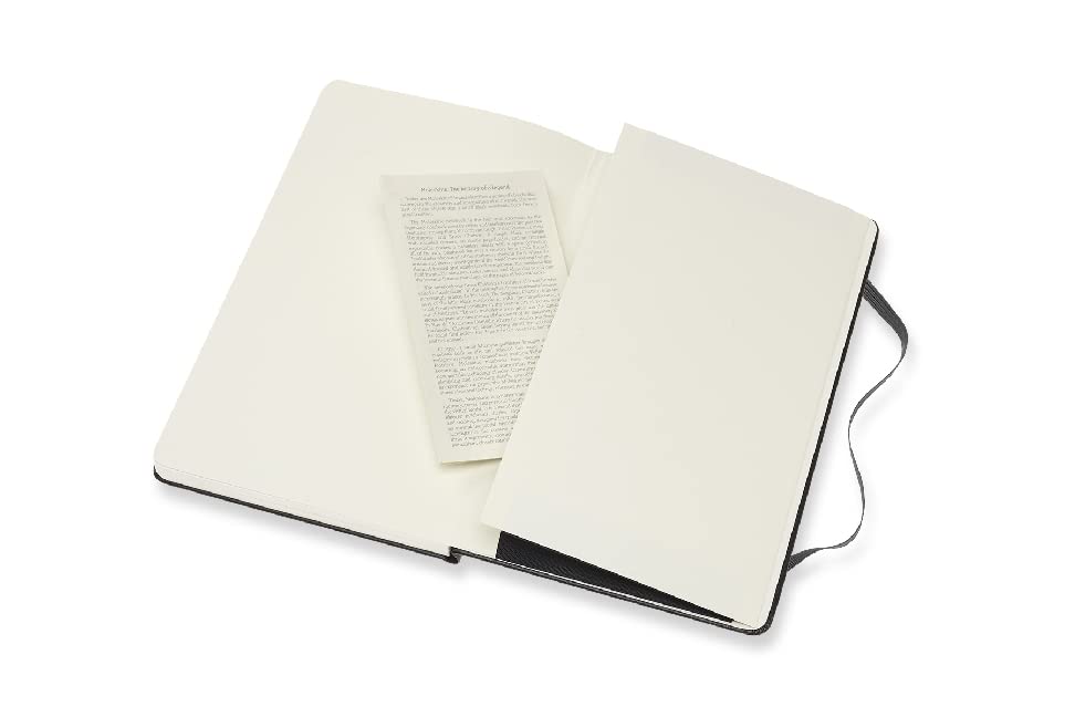 Moleskine 13 x 21 cm Large Art Collection Watercolour Notebook Sketchbook Album for Drawing with Hard Cover, Paper Suitable for Water, Colours and Watercolour Pencils, Black, 72 Pages